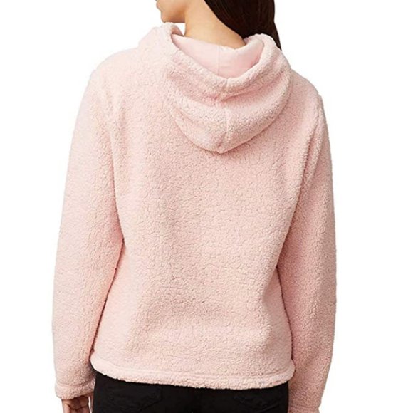 NWT Fila Womens Josephine Sherpa Crop Hoodie - Picture 2 of 4